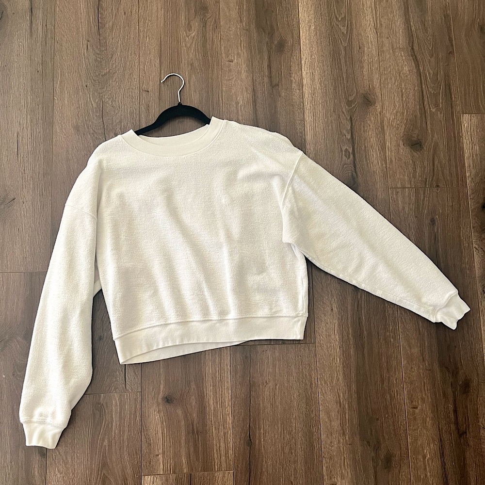 Anine Bing Textured Crop Sweater